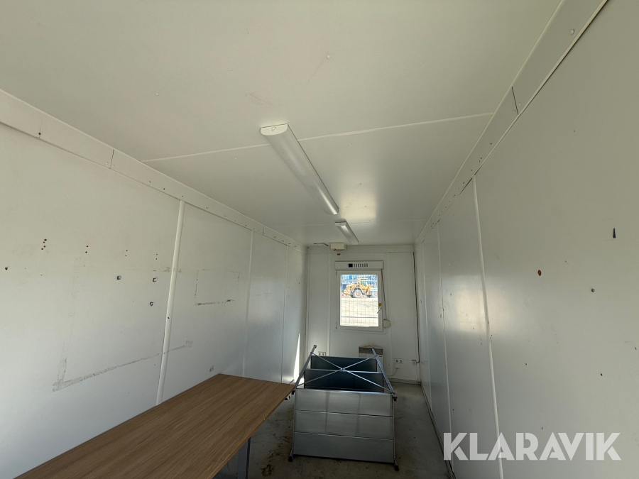 Kontorsmodul Containex Bas D, Mariestad, Klaravik auktioner