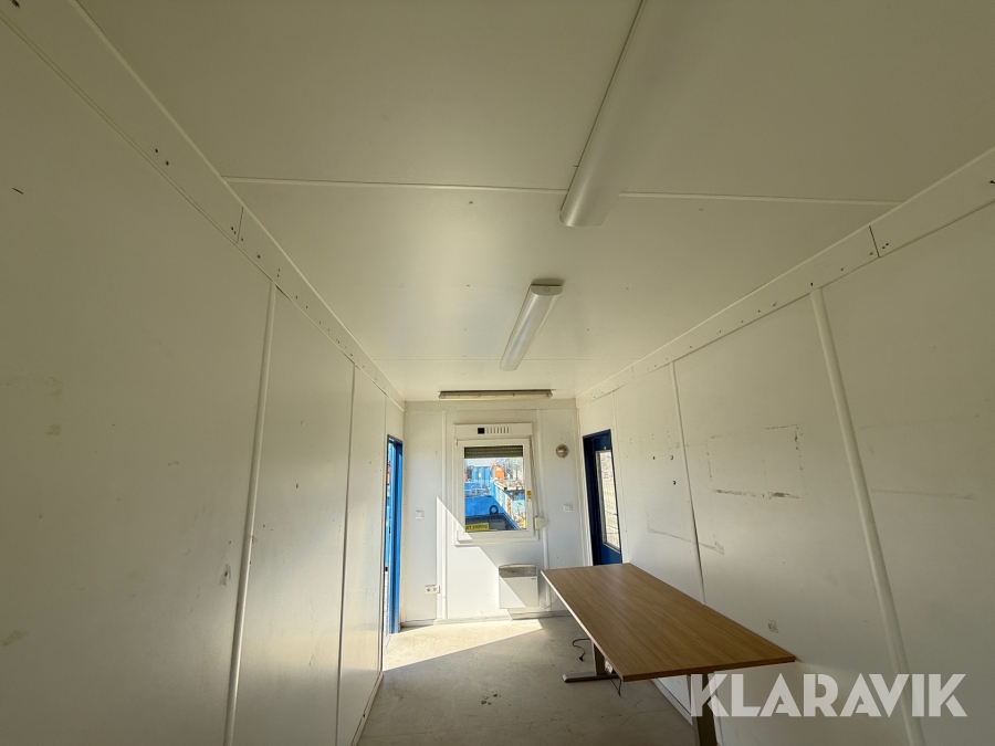 Kontorsmodul Containex Bas D, Mariestad, Klaravik auktioner