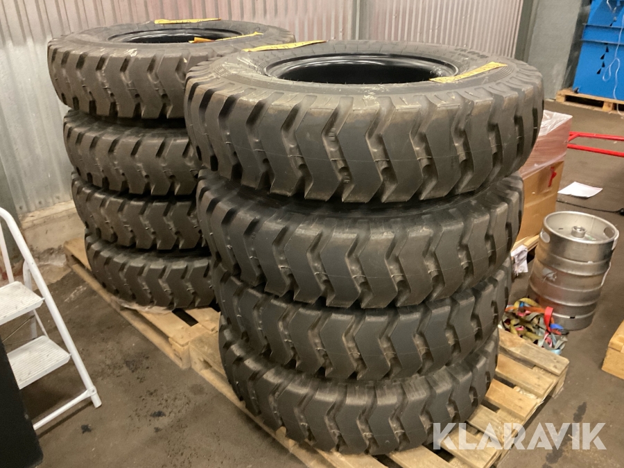 Hjul till hjulgrävare Apollo AWE 714 10.00-20 8st