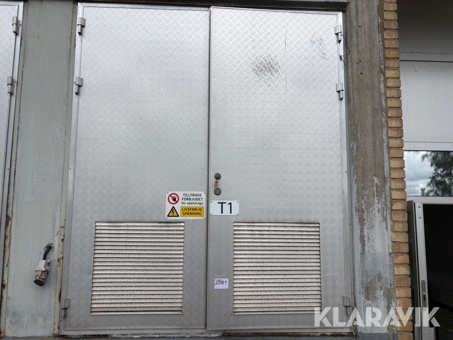 Dubbeldörr Aluminium Precon Aluminium AB