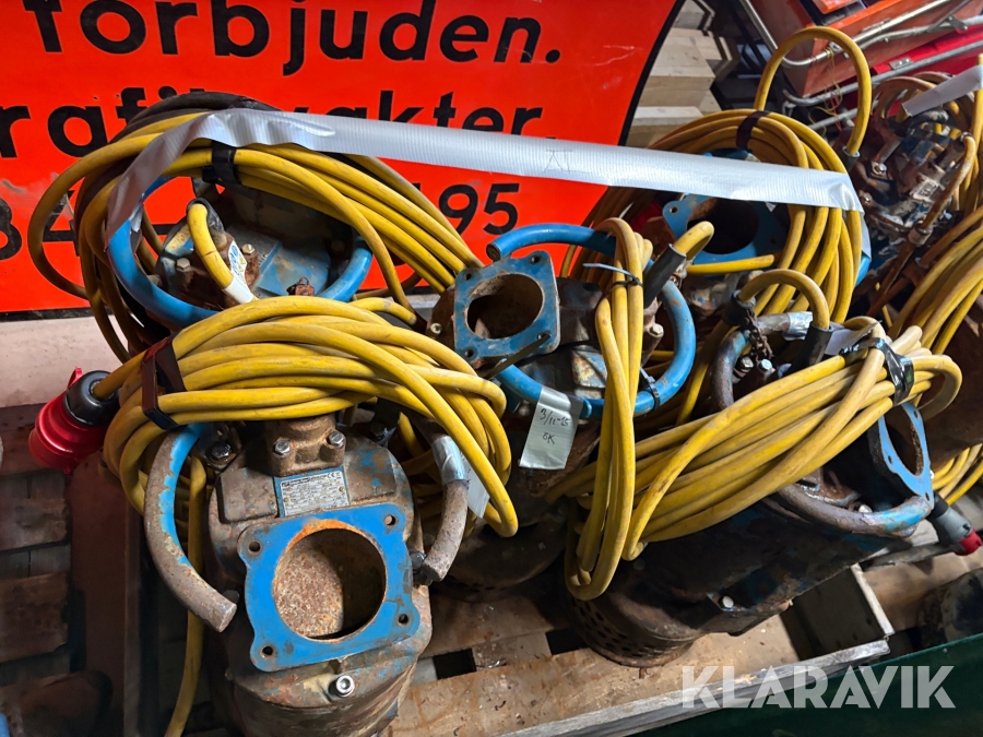 Dränkpump 5 st Tsurumi KTZ 67,5