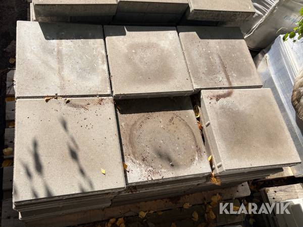 Plattor 350x350x40 mm 1 st pall