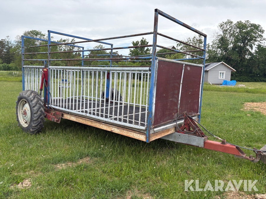 Djurtransport höj & sänkbar