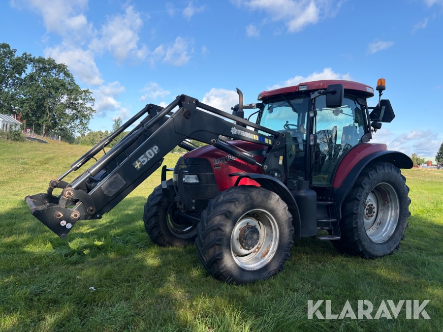 Traktor Case IH MXU 135 med lastare