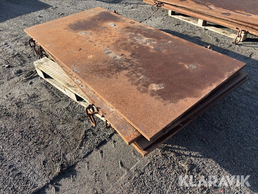 Körplåtar - Totalt 6st