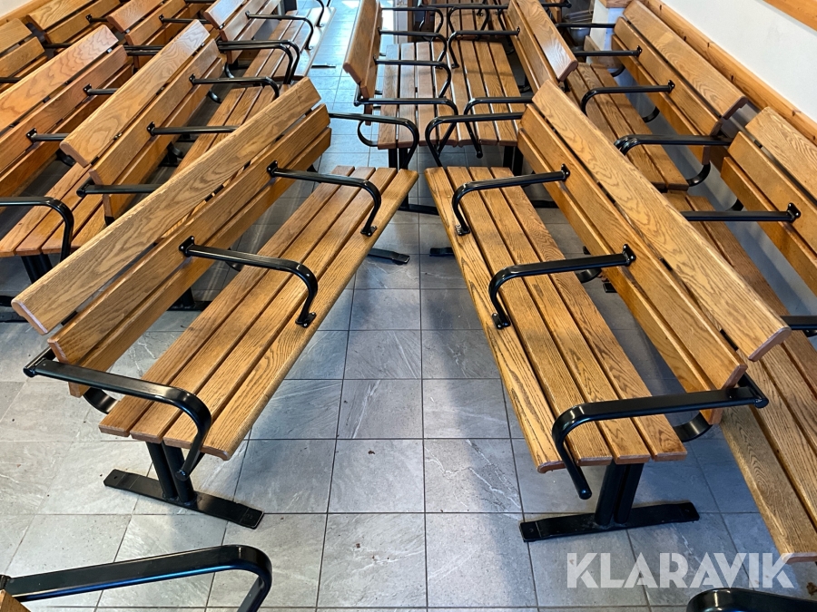 Parksoffa/Trädgårdsbänk Nola Sweden 2st