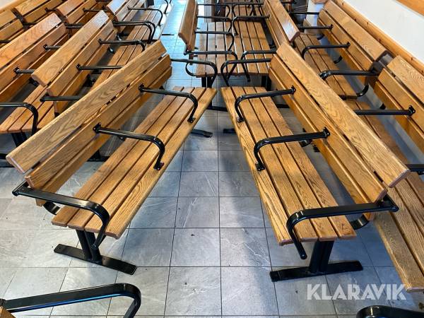 Parksoffa/Trädgårdsbänk Nola Sweden 2st