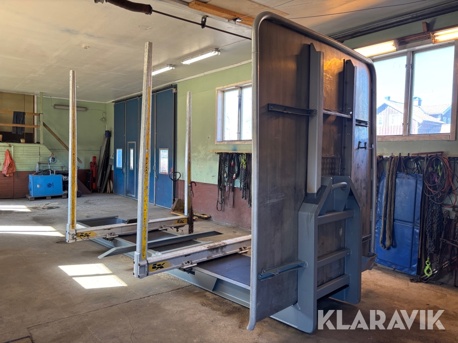 Timmerrede på lastväxlarram Laxå / OP L