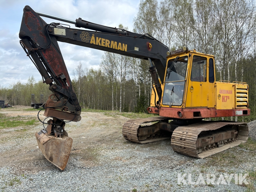 Grävmaskin Åkerman H7B