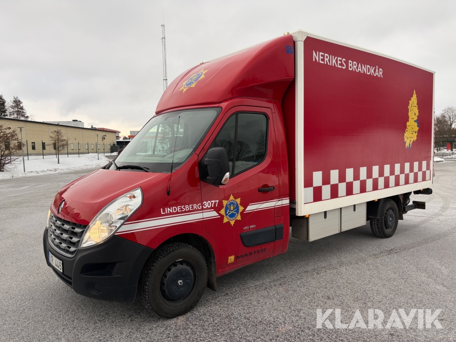 Skåpbil Renault Master Chassi Cab 3.5T 2.3 dCi Quickshift 150 hk med bakgavellyft