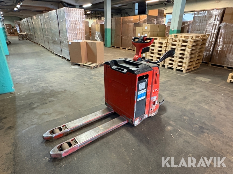 Plocktruck Linde T20AP med batteriladdare