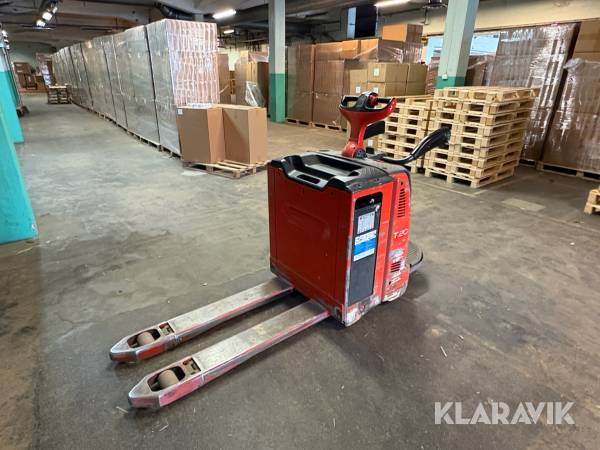 Plocktruck Linde T20AP med batteriladdare
