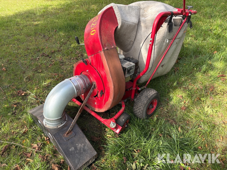 Lövsug med Honda-motor GX160 5.5