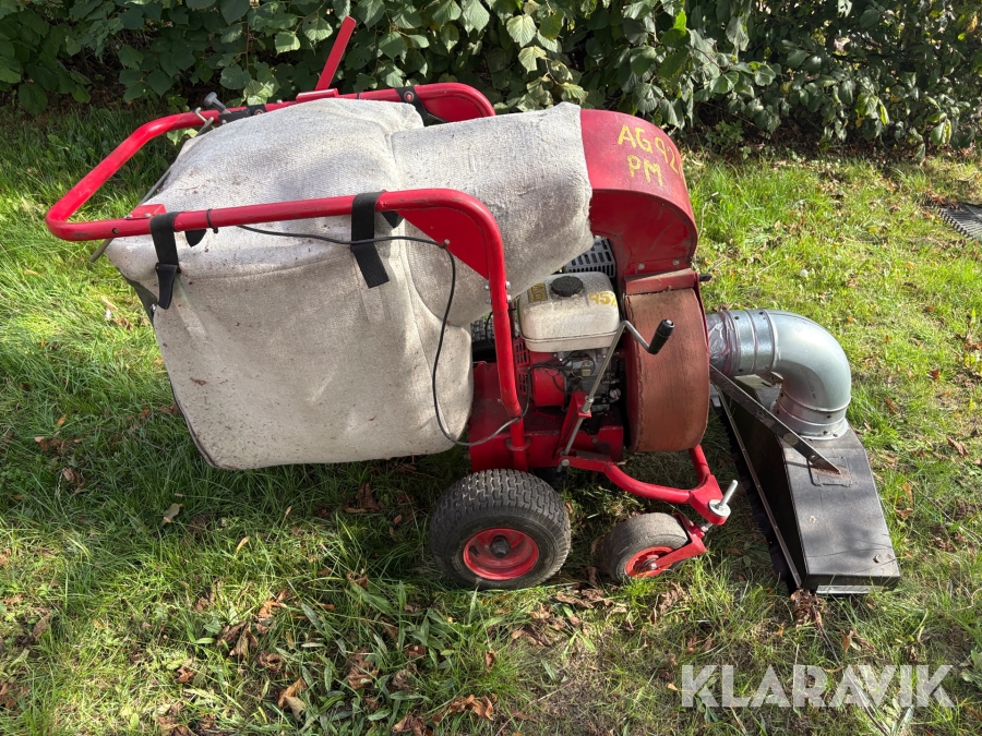 Lövsug med Honda-motor GX160 5.5