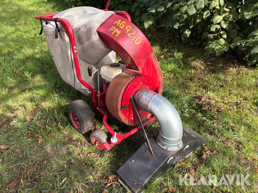 Lövsug med Honda-motor GX160 5.5