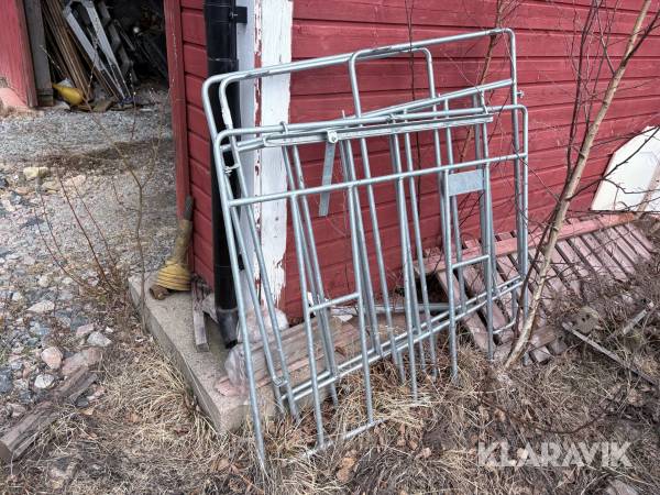 Storsäcksstativ till Euro pall med nätsäckar och vippstativ Espegard