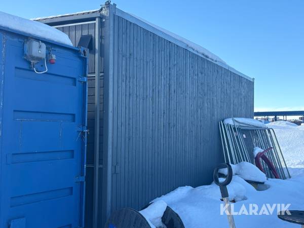 Kontorsbod med fikarumsbod  för ihopmontering Moelven