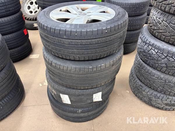 Däck 225/50R17 Continental ContiEcoContact med fälgar 4st