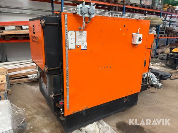 Pelletsanläggning Dalessandro Termomeccanica CS230 komplett med skruv och förråd