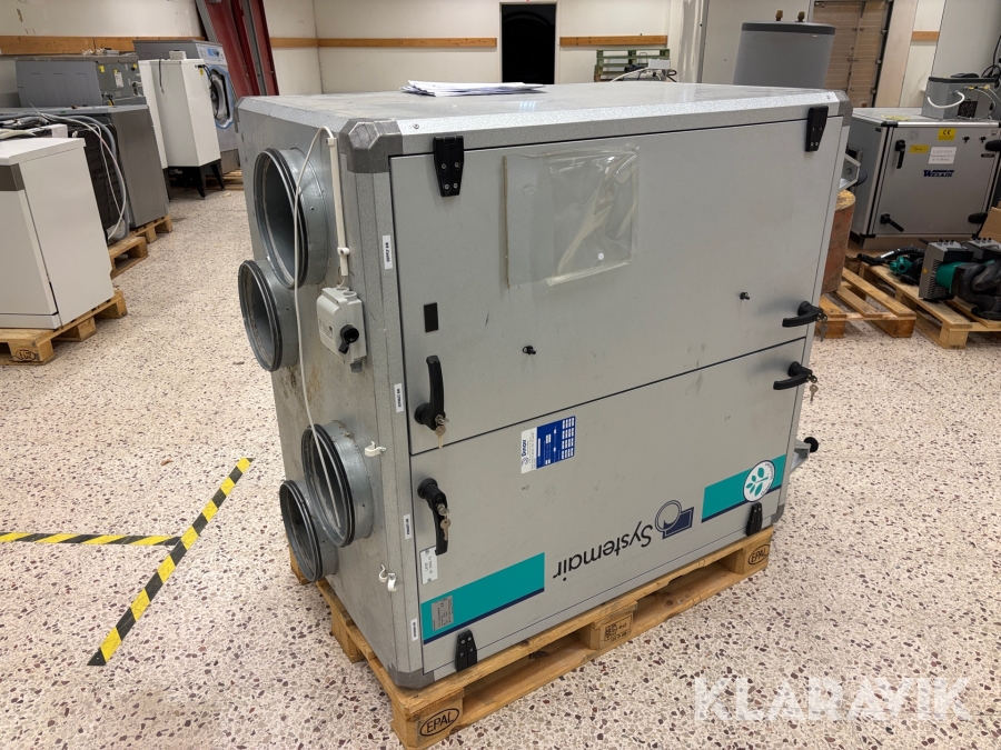 Ventilationsaggregat Systemair Topvex TR 03 EL-R