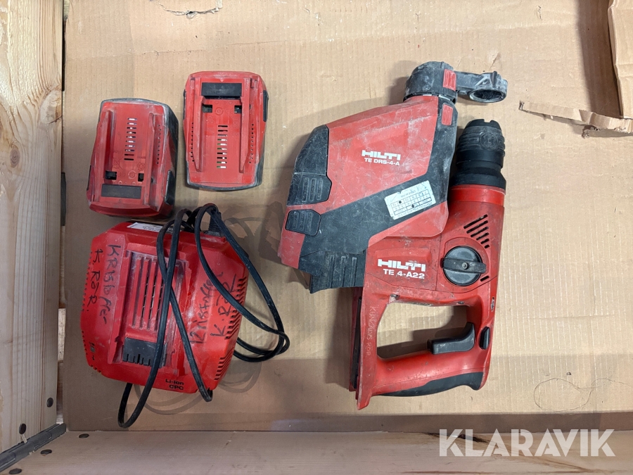 Slagborr med dammsugare Hilti TE 6-A22
