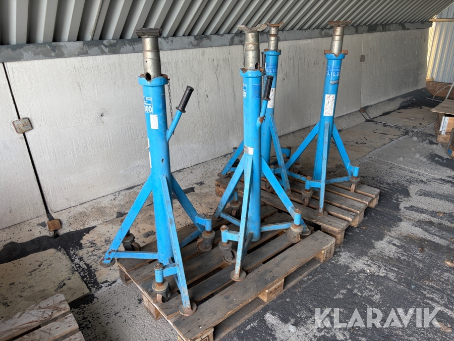 Verkstadsbock OMCN 10 000 kg 4 st