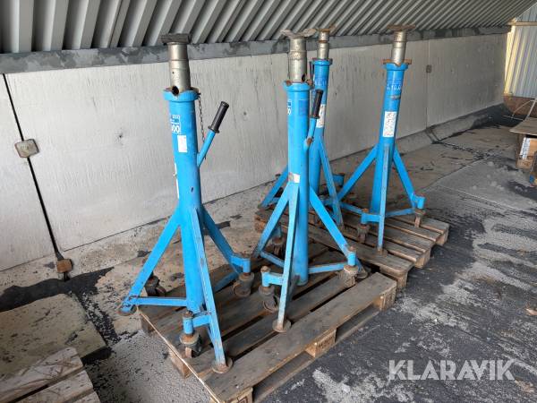 Verkstadsbock OMCN 10 000 kg 4 st
