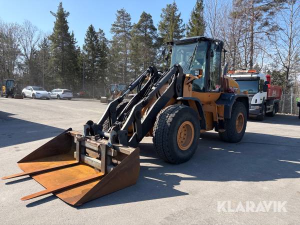 Hjullastare Case 721F med redskap