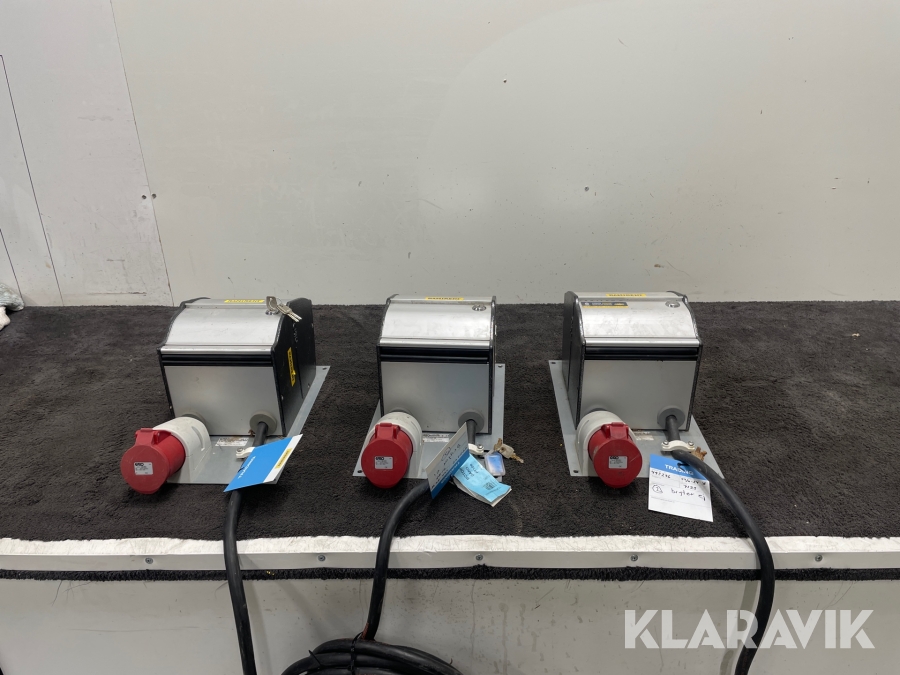 Motorvärmarcentraler Garo PT100