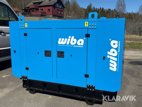 Reservkraftsverk 40kVA Wiba W53NFLSS40