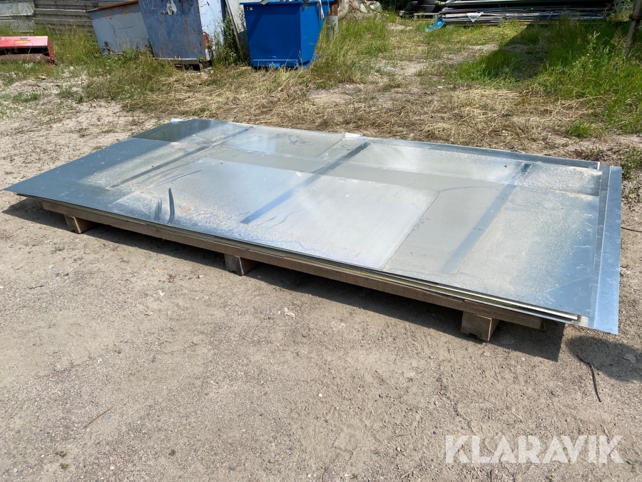 Aluminiumplåt ca 18st