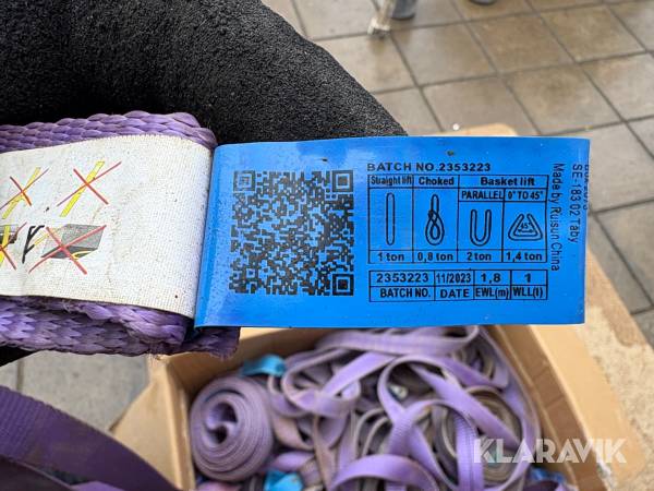 Stroppar 50 st 180 cm