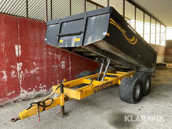 Entreprenadkärra Multiva Trm-100