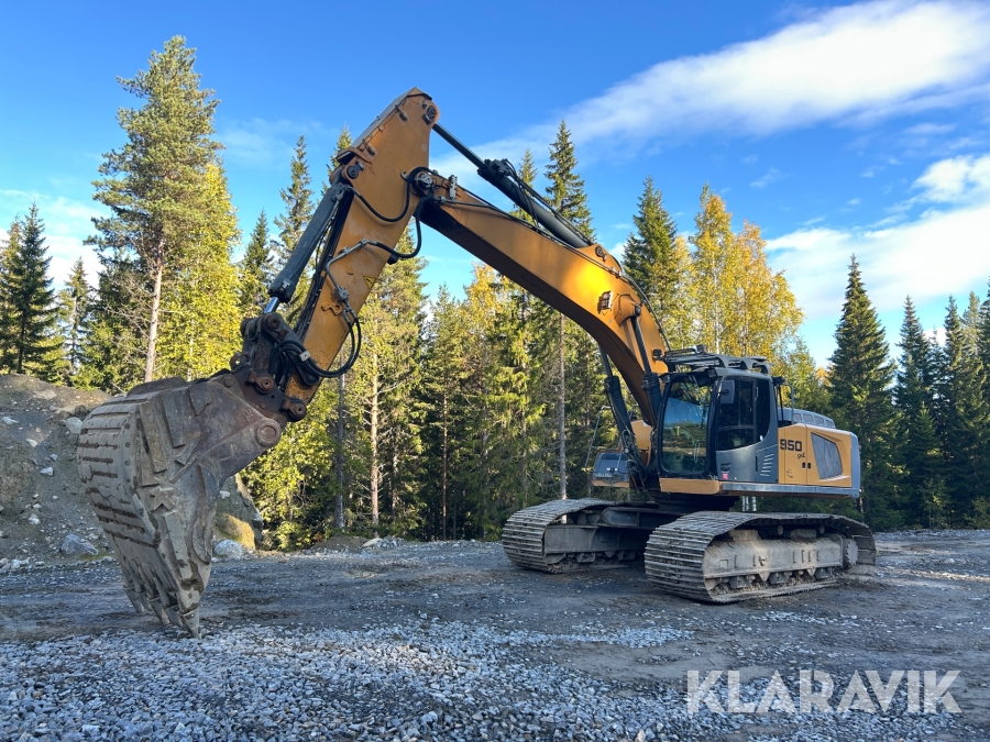 Grävmaskin Liebherr R946 LCV med tandskopa