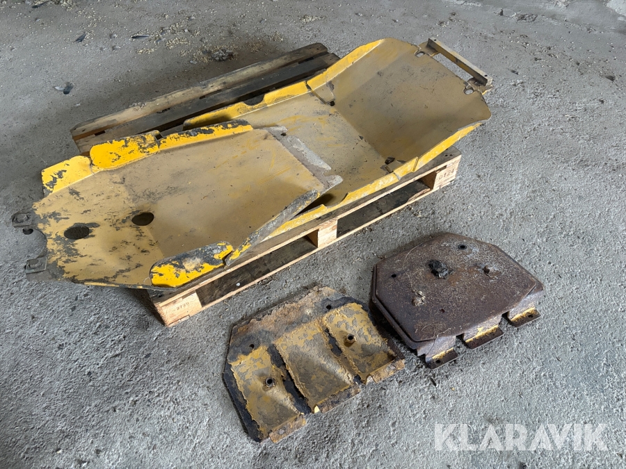 Bukplåtar / Stödbensplattor Hydrema 908 B