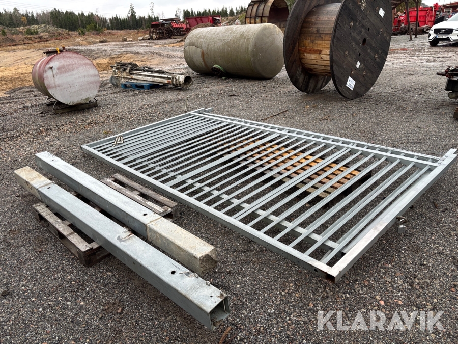 Grind med stolpar 4m