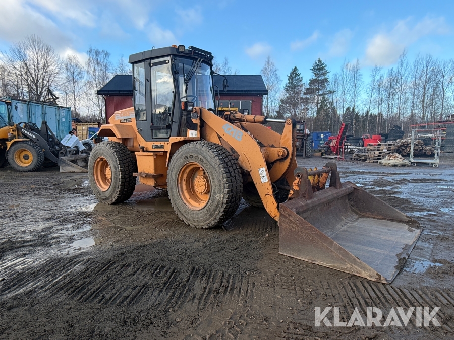 Hjullastare Case 421B stora BM