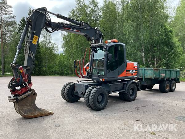 Grävmaskin Atlas TW160
