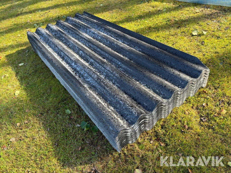 Fibercementplattor med skruv 21 st