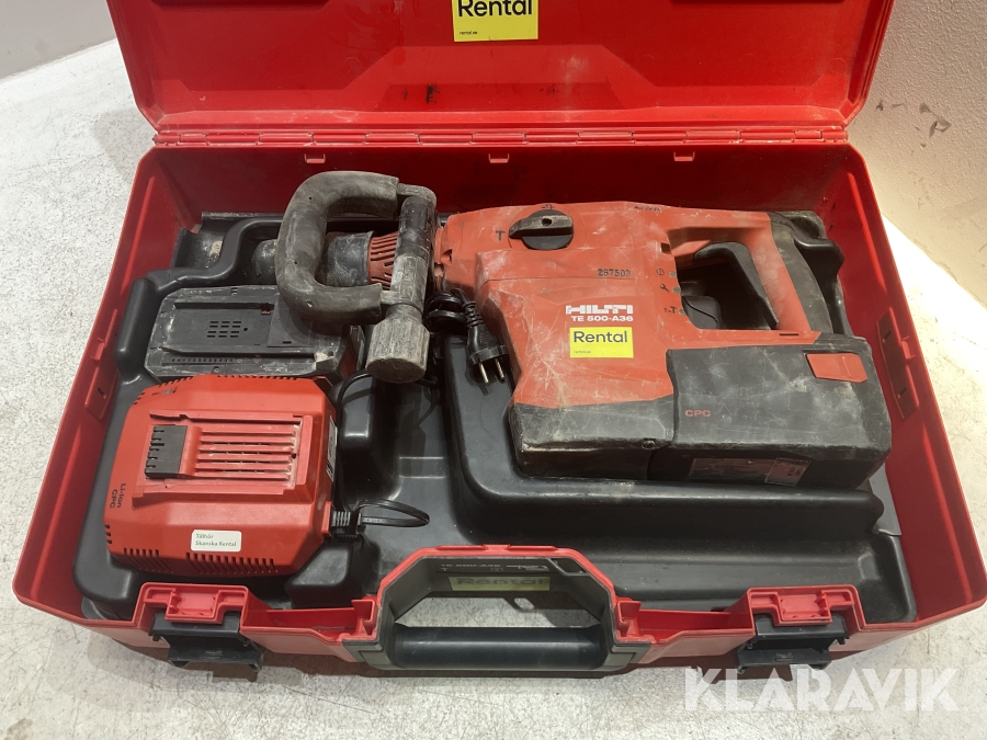 Bilningsmaskin Hilti TE 500-A36