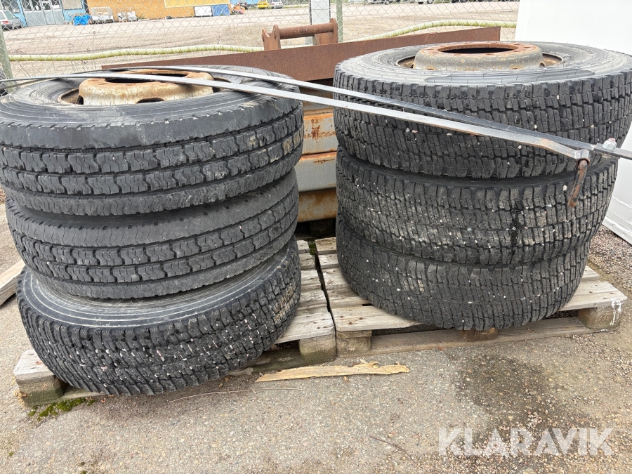 Lastbilsdäck 315/80R22.5 6st