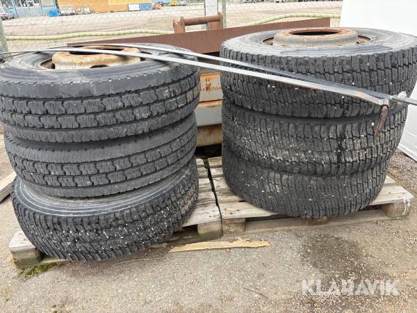 Lastbilsdäck 315/80R22.5 6st