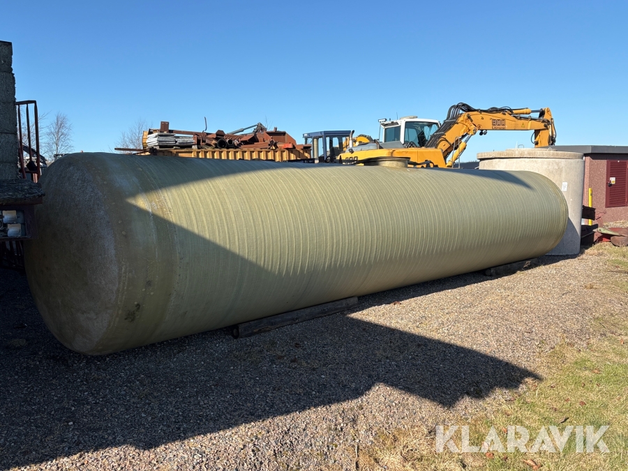 Tank 10 m³  i glasfiber