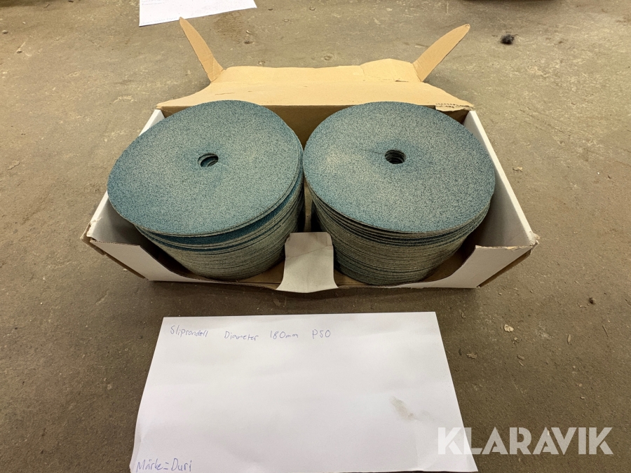 Sliprondeller Duri 180mm P50