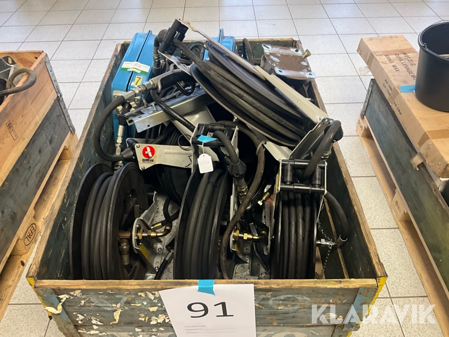 Slangrullar för olja 8 st