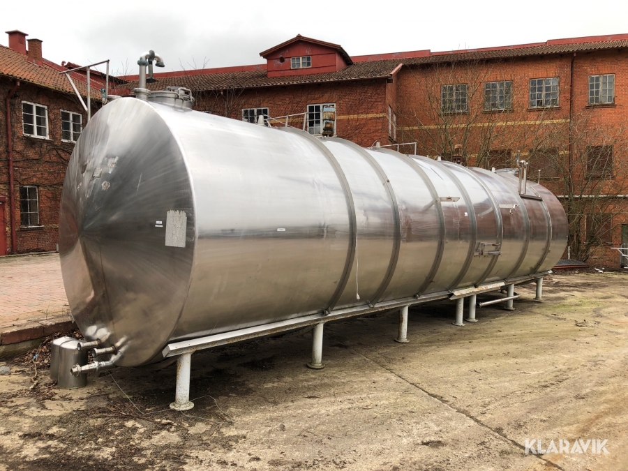 Rostfri cistern 50m3 Bröderna Furhoff Skövde