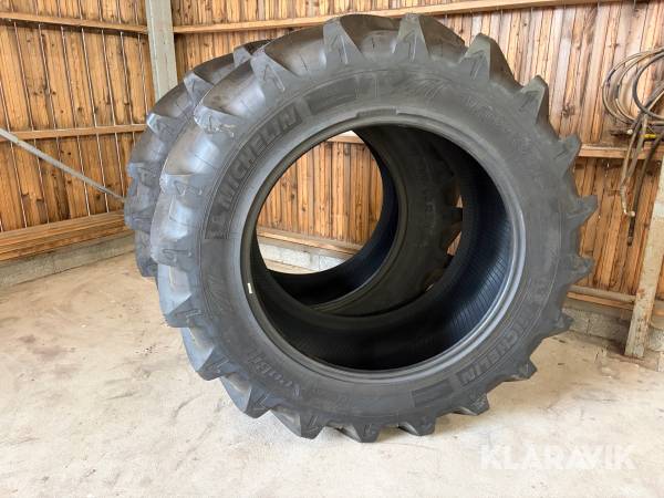 Traktordäck 600/60 R38 Michelin 2 st