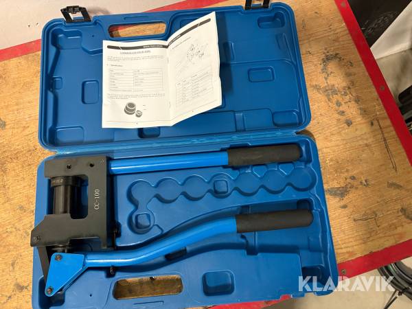 Hålslagare för plåt