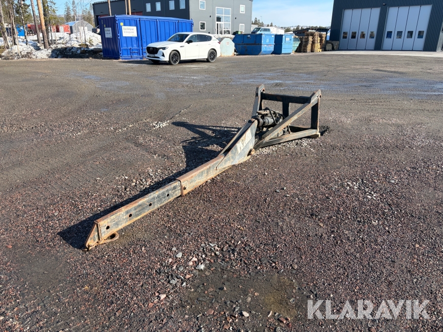 Hydrauliskt vikbar kranarm Volvo