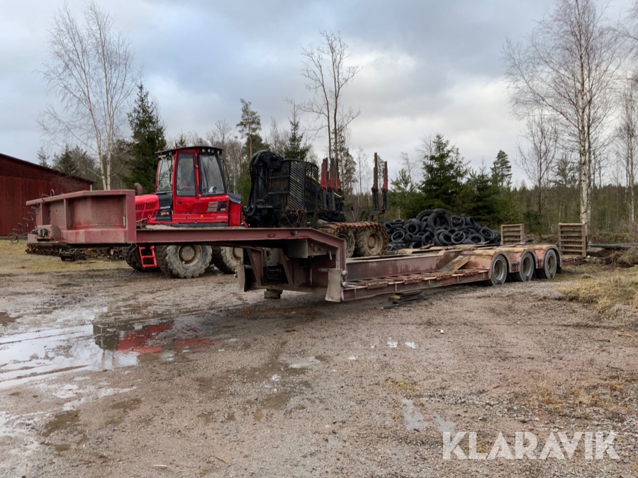 Skogsmaskintrailer NC Engineering Forestry
